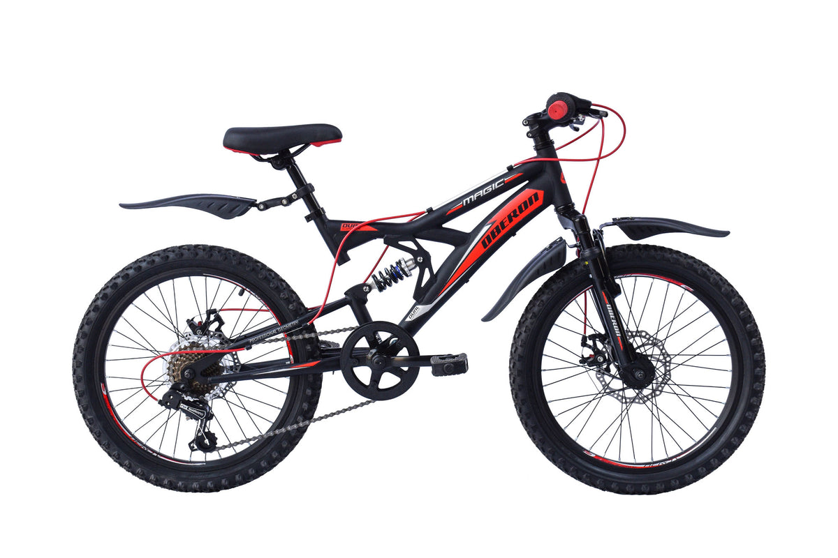 Magic Oberon H 33 cm zwart roodderr 6 sp