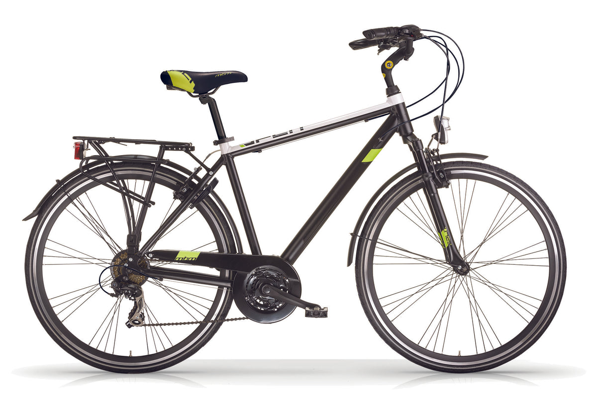 MBM Split H 58 cm 21 sp mat zwart wit