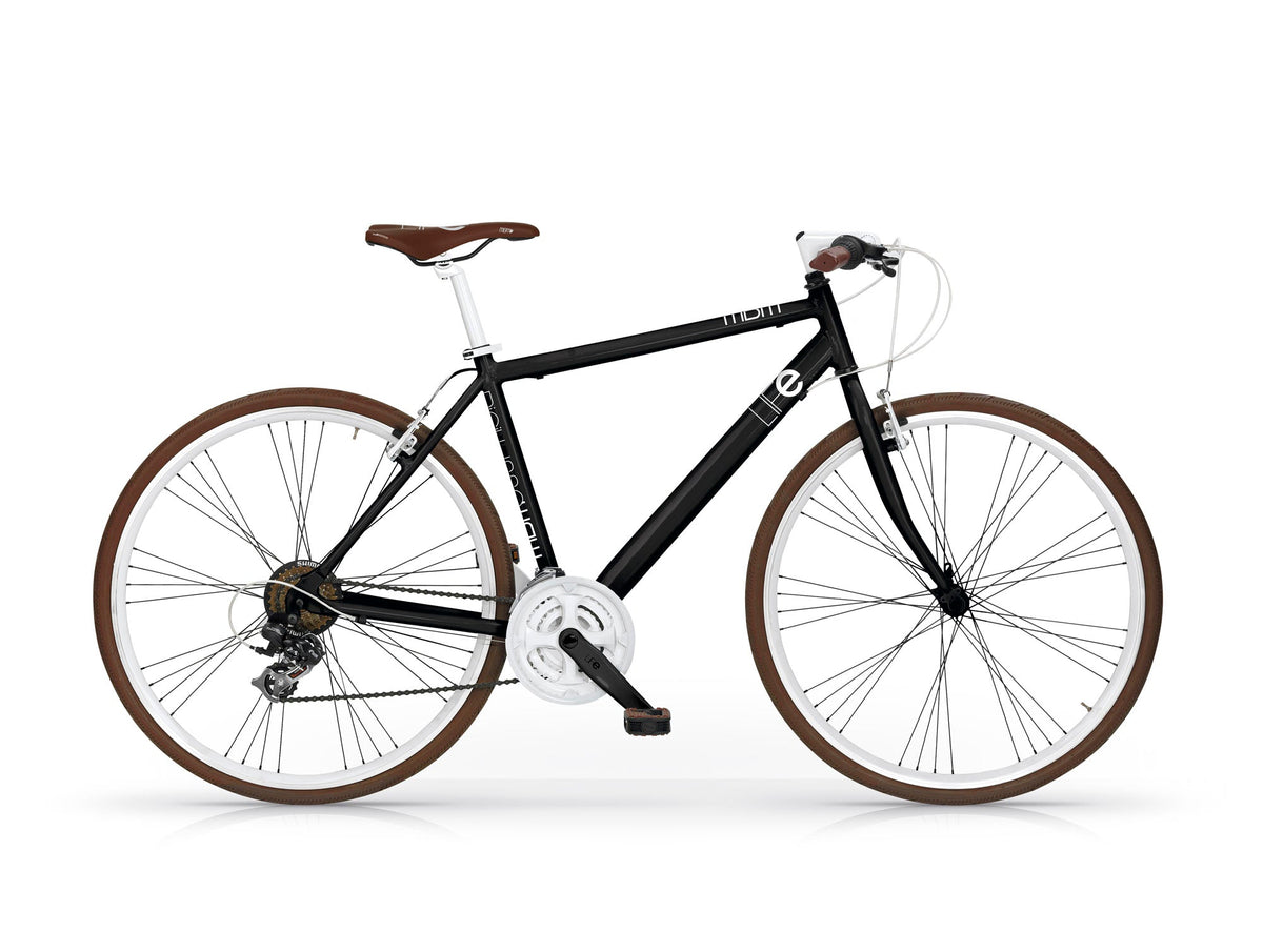 Life Fixed Gear 50 cm zwart shimano 21 sp