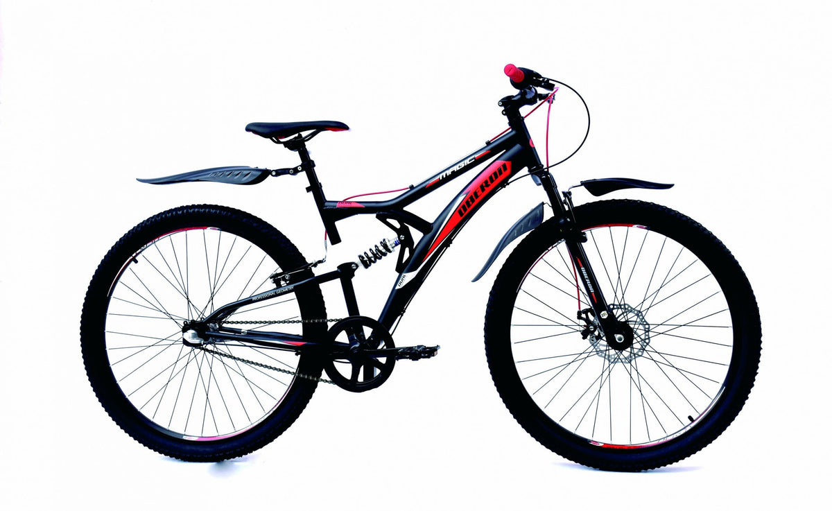 Magic Oberon 27,5H 46 cm zwart roodShimano Nexus R3