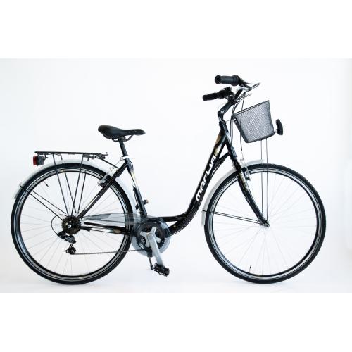 Excel Central Park D 48 cm 6 sp zwart